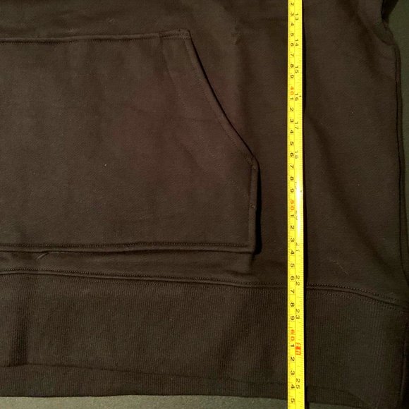 AMIRI MA BAR LOGO Embroidered Hoodie Black Size L New 100% Cotton - Picture 10 of 14